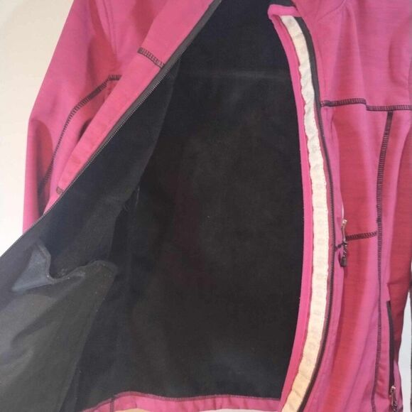 Snozu girls 14/16 fleece lined jacket‎ three pocket - Picture 3 of 10